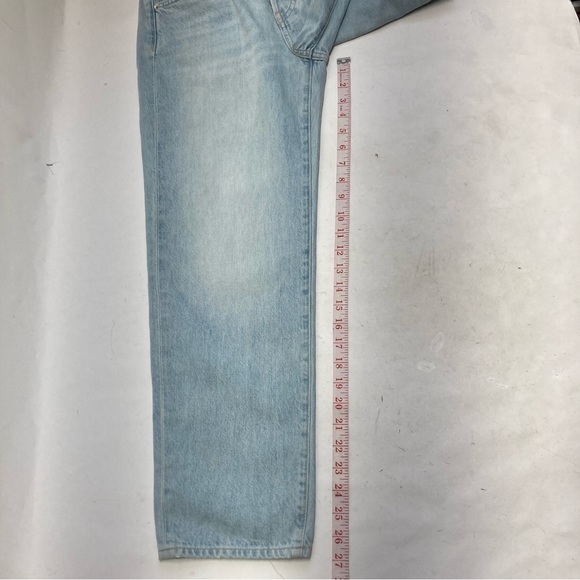 Veronica Beard Blake High-Rise Classic Straight Crop Jeans Aire Wash Size 28 - Picture 14 of 17